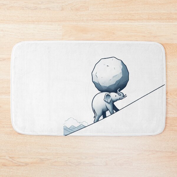 Item preview, Sisyphus The Elephant designed and sold by LemuellTrends.