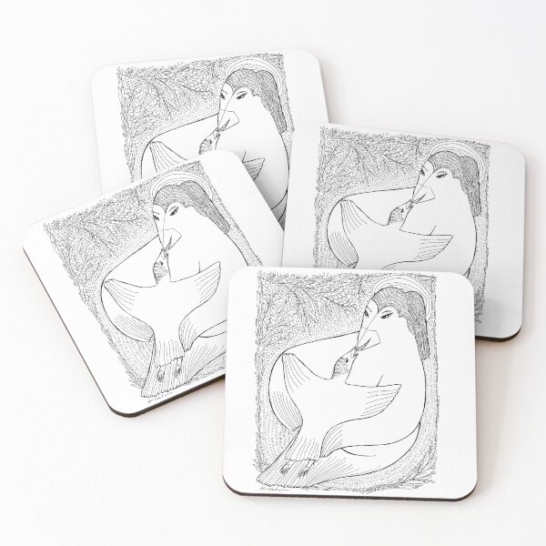 Item preview, Mama and baby bird designed and sold by Wendy Wahman.