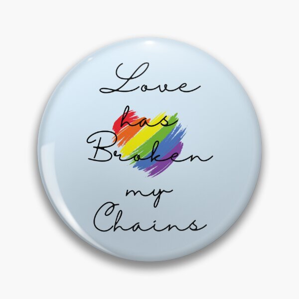 Item preview, Love has Broken My Chains Version 2 designed and sold by Rebecca Woodie.