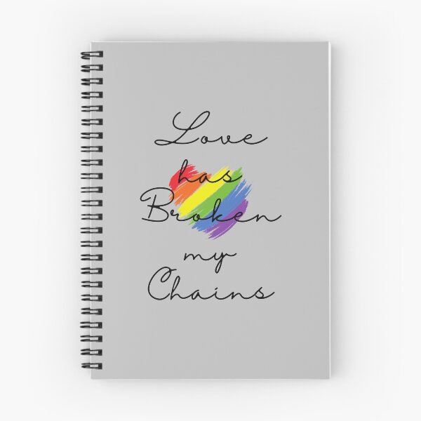 Item preview, Love has Broken My Chains Version 2 designed and sold by Rebecca Woodie.