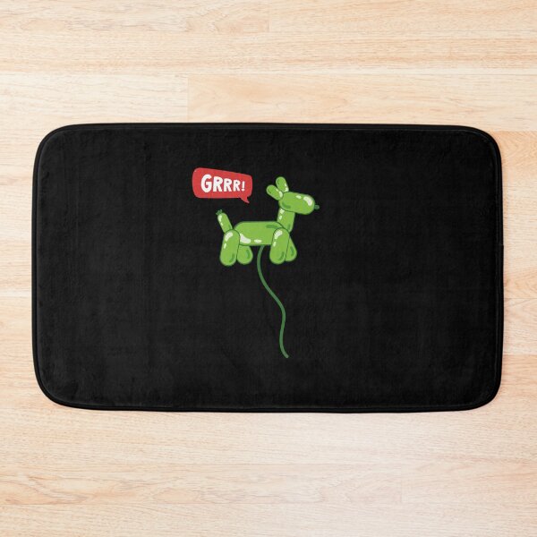 Item preview, Green Dragon Party Balloon Dog - GRRR! designed and sold by PixelBadBunny.