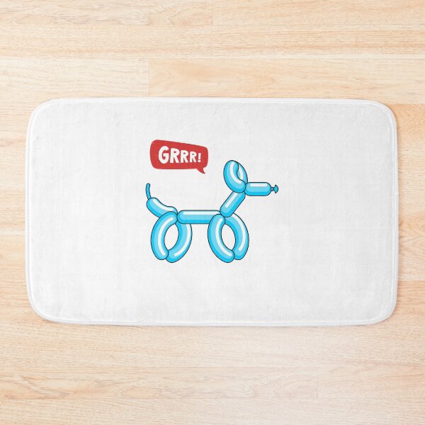 Item preview, Blue Knot Party Balloon Dog - GRRR! designed and sold by PixelBadBunny.