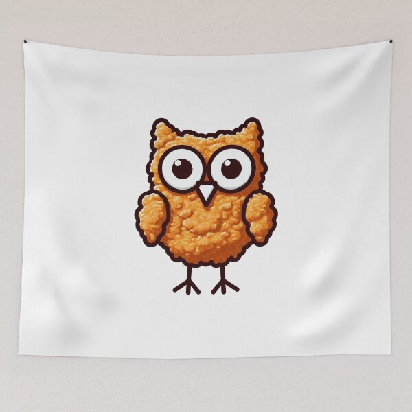 Item preview, Crispy Owl Nugget designed and sold by LemuellTrends.