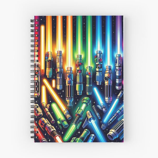 Item preview, Cosmic Rainbow Lightsaber Array designed and sold by Merchbes.
