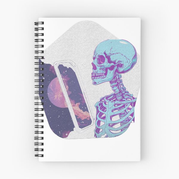 Item preview, Galactic Reflections: Sad Skeleton in Space designed and sold by trevinoArtoinS.