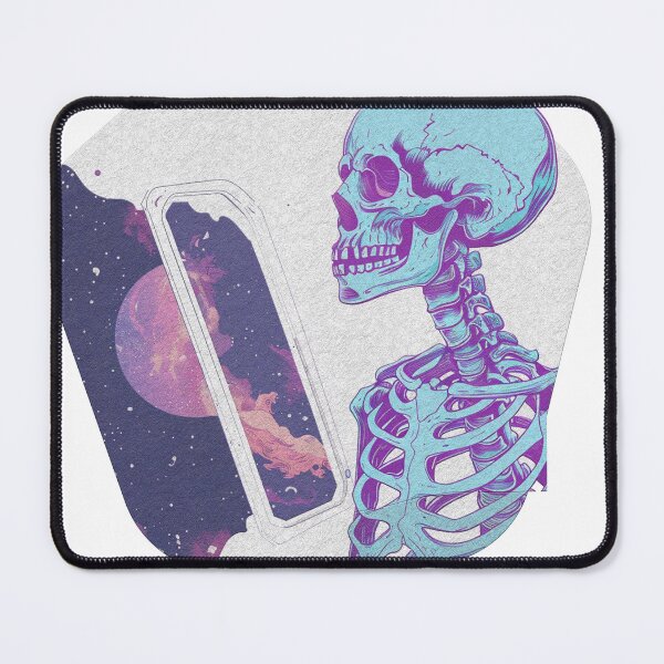 Item preview, Galactic Reflections: Sad Skeleton in Space designed and sold by trevinoArtoinS.