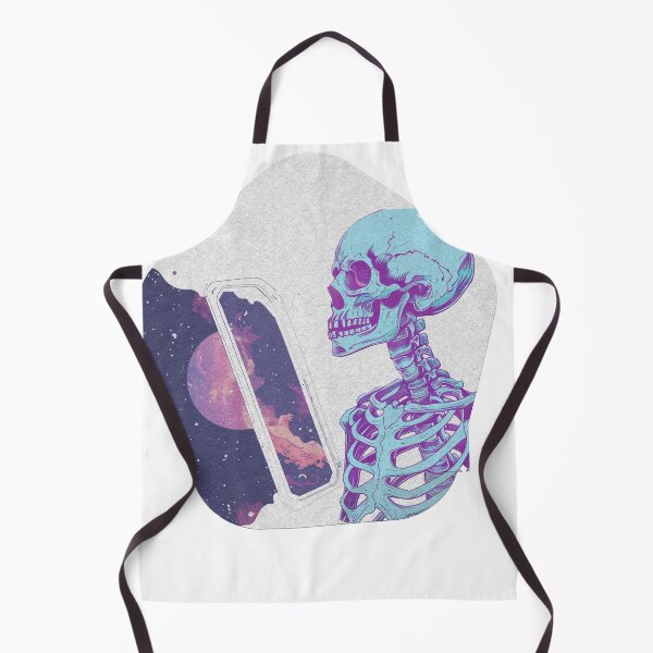 Item preview, Galactic Reflections: Sad Skeleton in Space designed and sold by trevinoArtoinS.