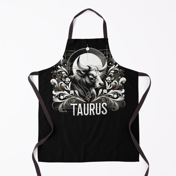 Item preview, flowery modern Taurus Graphic design designed and sold by Department61.