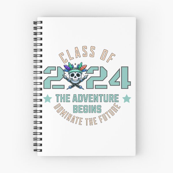 Item preview, Class of 2024. The Adventure Begins. Dominate The Future. Senior Class of 2024.  designed and sold by AnalajiaDesigns.