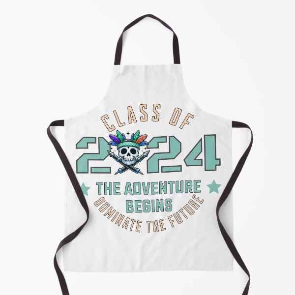 Item preview, Class of 2024. The Adventure Begins. Dominate The Future. Senior Class of 2024.  designed and sold by AnalajiaDesigns.
