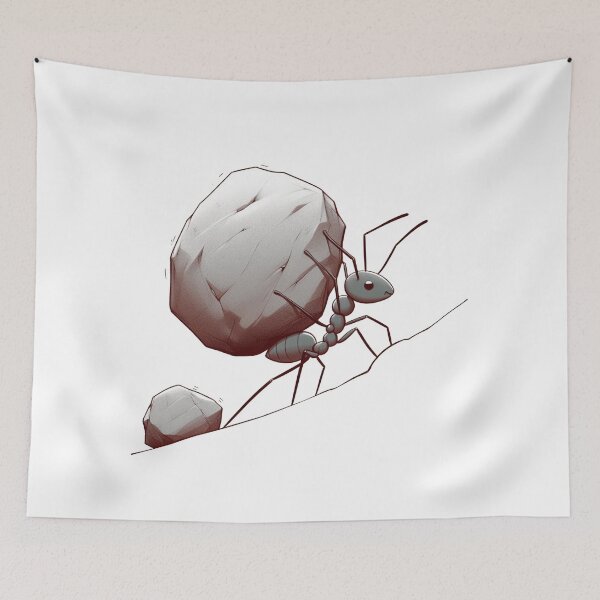 Item preview, Sisyphus The Ant designed and sold by LemuellTrends.