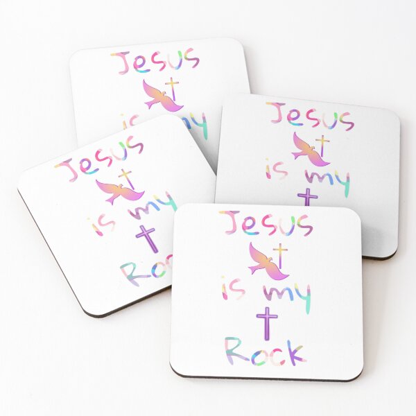 Item preview, Jesus is my Rock designed and sold by Junipurr’s Corner .