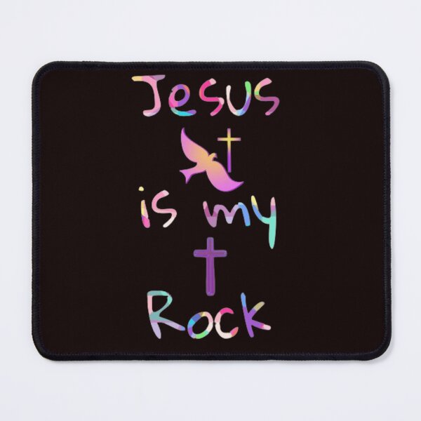 Item preview, Jesus is my Rock designed and sold by Junipurr’s Corner .