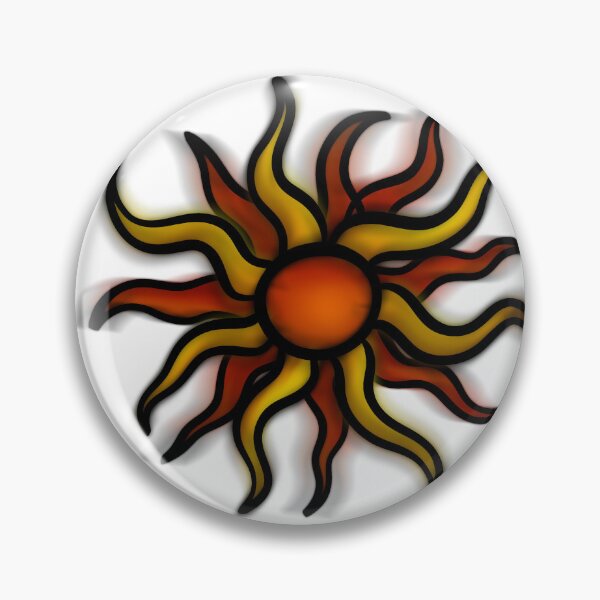 Item preview, Warm, wavy sun designed and sold by Constancealb.
