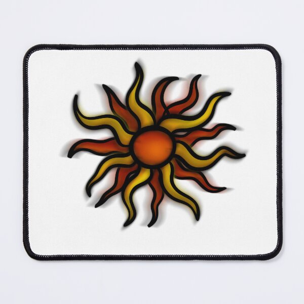 Item preview, Warm, wavy sun designed and sold by Constancealb.