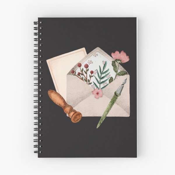Item preview, Floral snail mail  designed and sold by pinkyfish1010.
