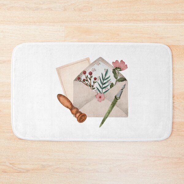 Item preview, Floral snail mail  designed and sold by pinkyfish1010.