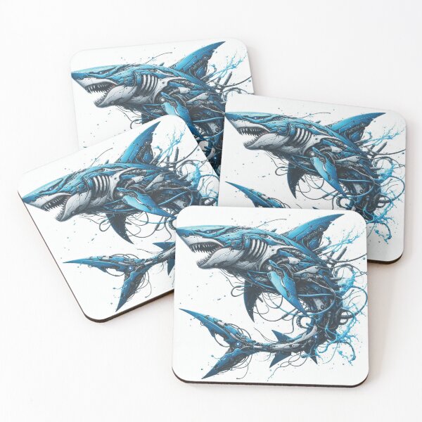 Item preview, Biomechanical Shark_v1 designed and sold by TheModernSociety.