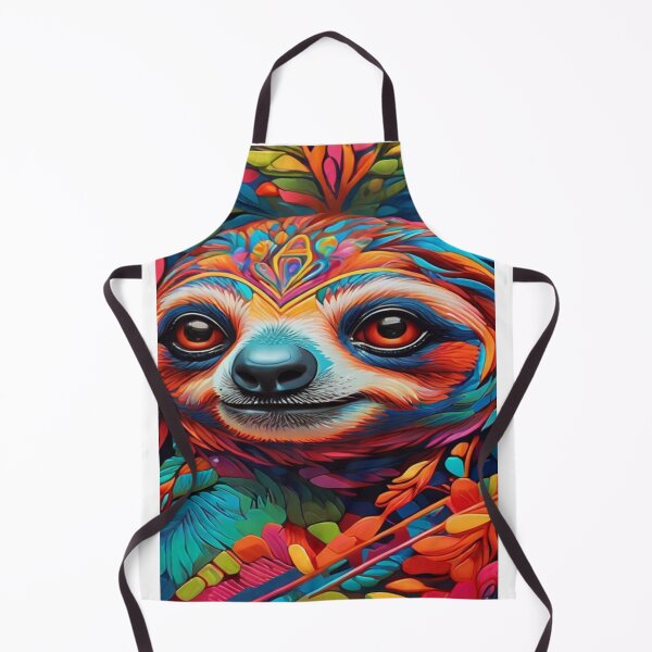 Item preview, Sloth Huichol Art designed and sold by Atelier-Arcano.