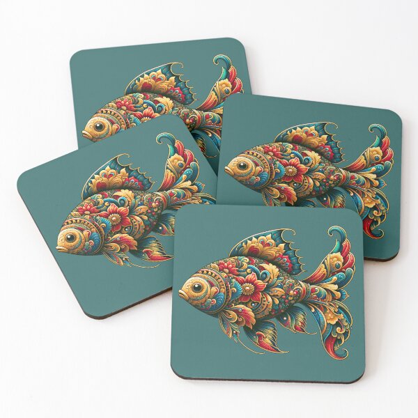 Item preview, The Floral Fish designed and sold by LoudSpider.
