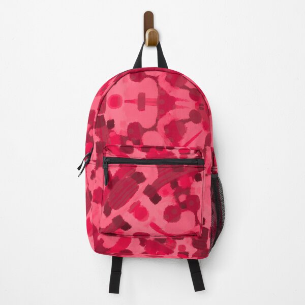 Item preview, Monochromatic red abstract art. designed and sold by Meteryards.