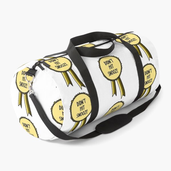 Item preview, Didn't Hit Snooze Ribbon Gold designed and sold by CJ Vanderbeek.