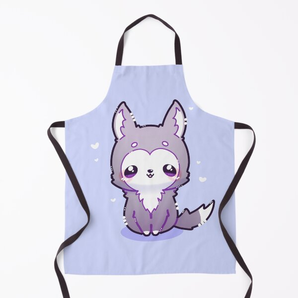 Artikelvorschau, Chibi Wolf Kunstdruck entworfen und verkauft von Unmeiartist.