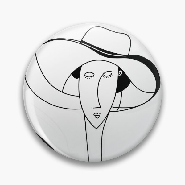 Item preview, Girl with a Hat 2- Amadeo Modigliani Style designed and sold by Greyat.
