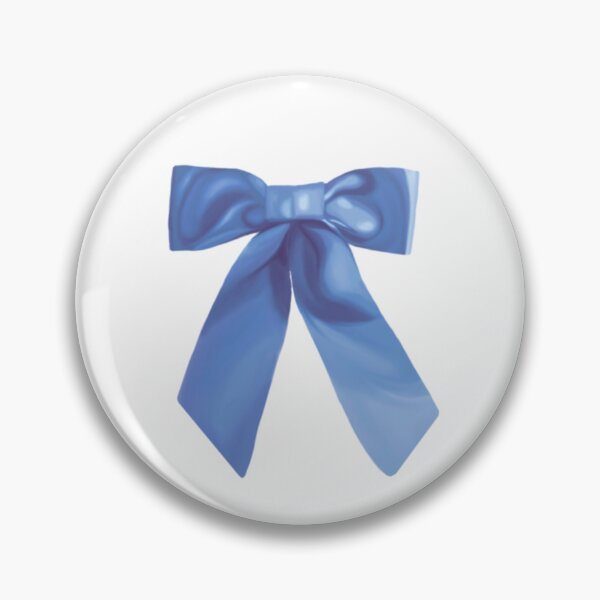 Item preview, Satin Blue Bow designed and sold by Jennysic23.