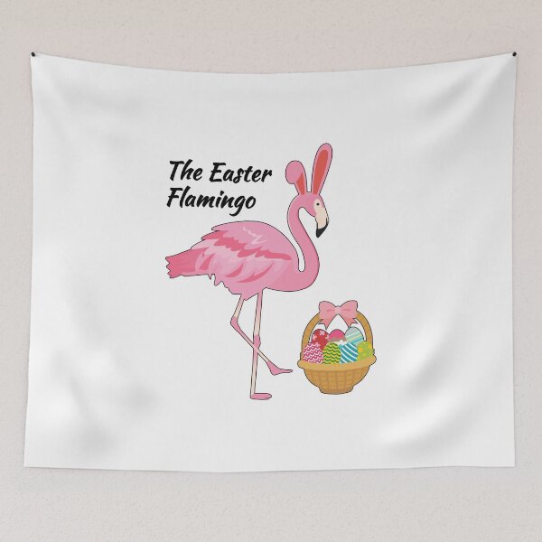 Item preview, The Easter Flamingo designed and sold by EstelleStar.
