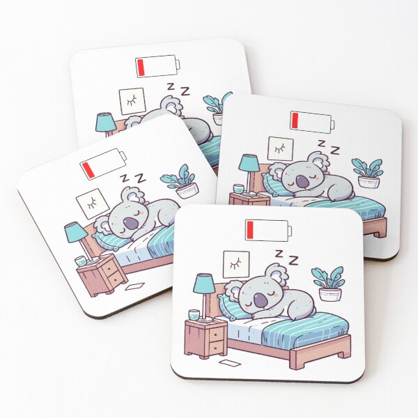Item preview, Low Battery Koala designed and sold by LemuellTrends.