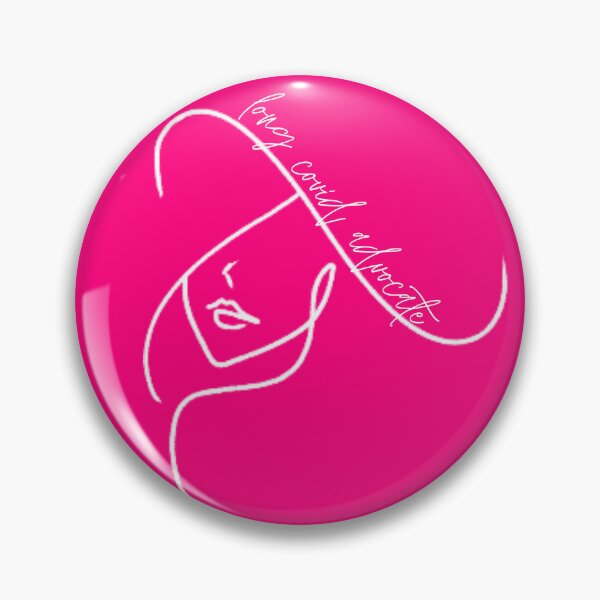 Item preview, Long Covid advocate - pink designed and sold by SadTea-Longhaul.