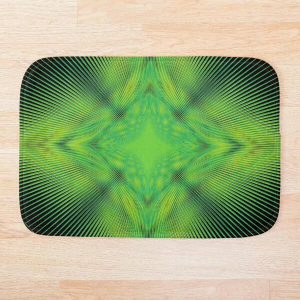 Aperçu de l'œuvre Motif rectangulaire 7 Morph D [10512-Greens-BB] créée et vendue par LottMultimedia.