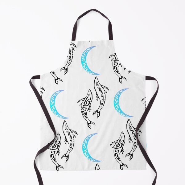 Item preview, Dolphins in the moonlight designed and sold by Nesian-Tahiti.