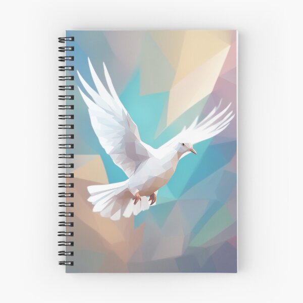 Item preview, Low Poly Dove Vector Art. Dove Bird in Flight designed and sold by kakarikihill.