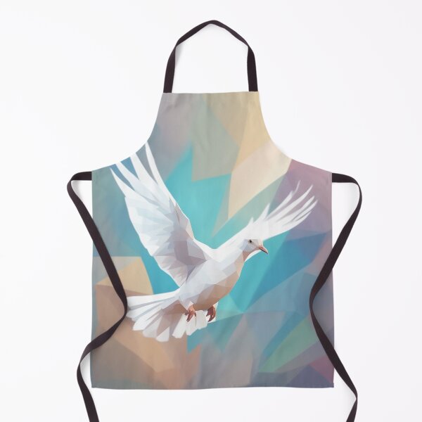Item preview, Low Poly Dove Vector Art. Dove Bird in Flight designed and sold by kakarikihill.