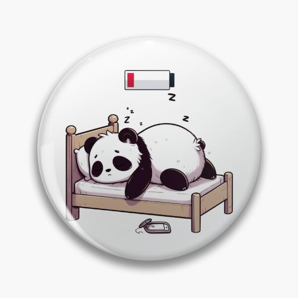 Item preview, Low Battery Panda designed and sold by LemuellTrends.