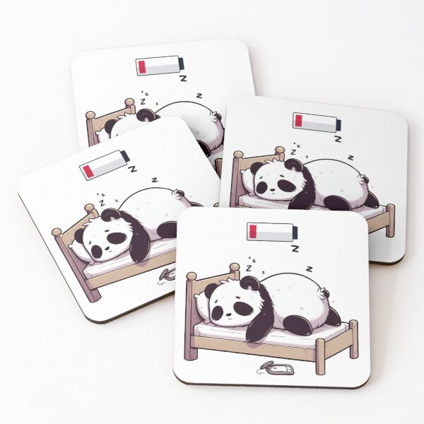 Item preview, Low Battery Panda designed and sold by LemuellTrends.