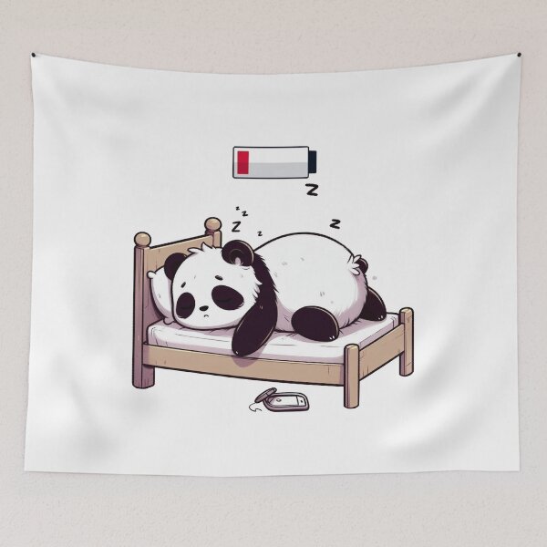 Item preview, Low Battery Panda designed and sold by LemuellTrends.