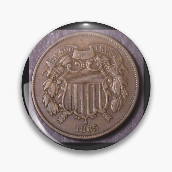 Item preview, 1865 Two Cent Piece XF Nice designed and sold by coinsxcrochet.