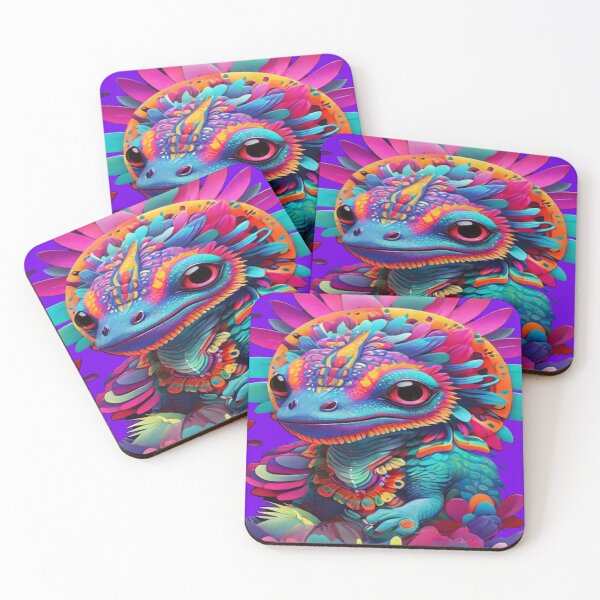 Item preview, Baby Quetzacoatl Huichol Art designed and sold by Atelier-Arcano.