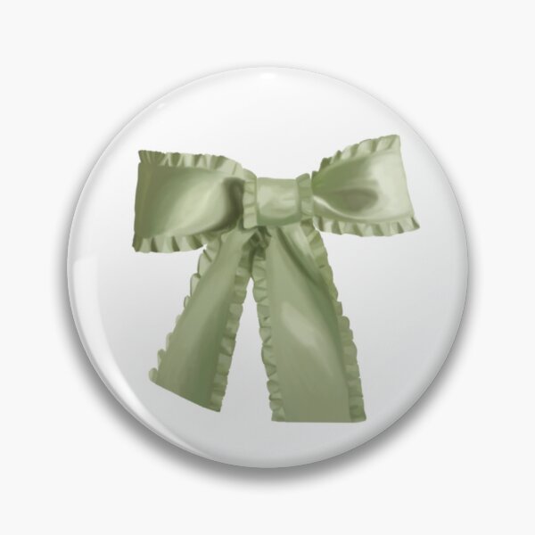 Item preview, Green Ruffled Bow designed and sold by Jennysic23.