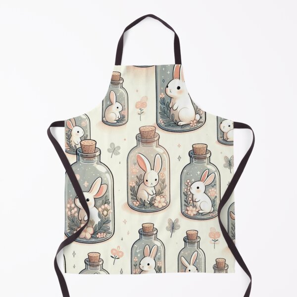 Item preview, Whimsical Bunnies in Bottles designed and sold by Merchbes.