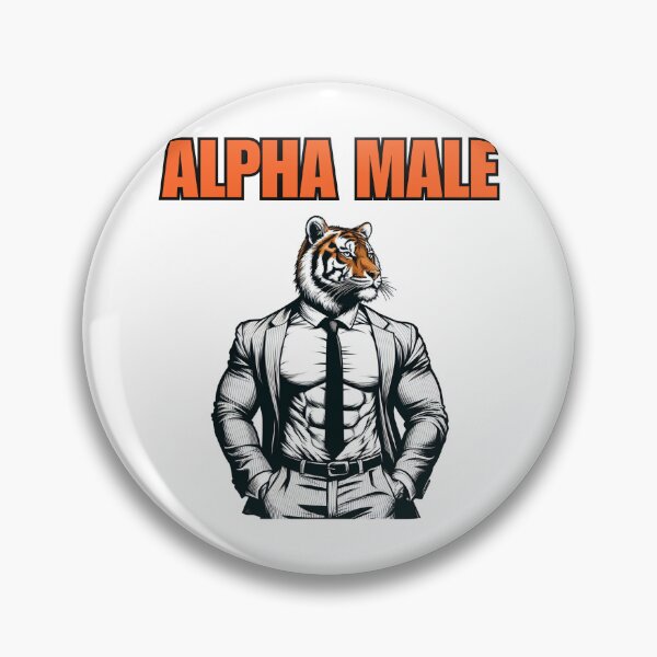 Item preview, Alpha Male Tiger designed and sold by LemuellTrends.