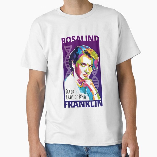Item preview, Rosalind Franklin designed and sold by Shecience.