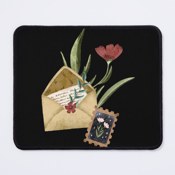 Item preview, Vintage letter with postage stamp designed and sold by pinkyfish1010.