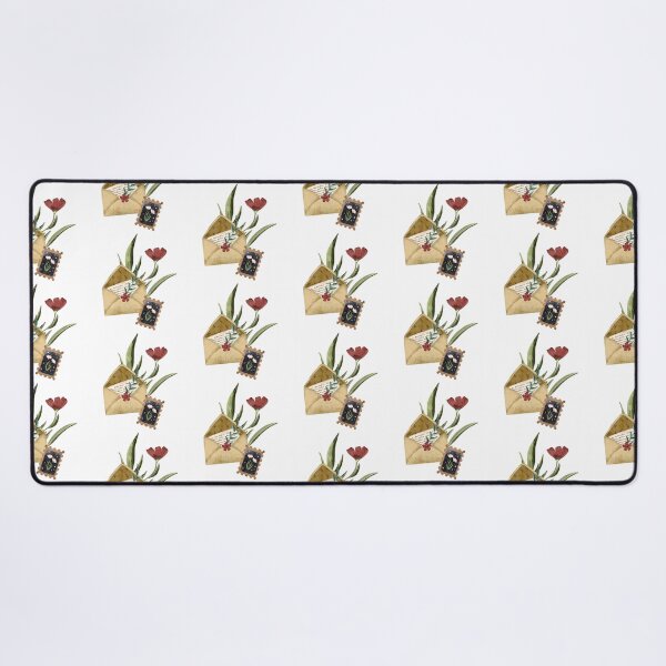 Item preview, Vintage letter with postage stamp designed and sold by pinkyfish1010.