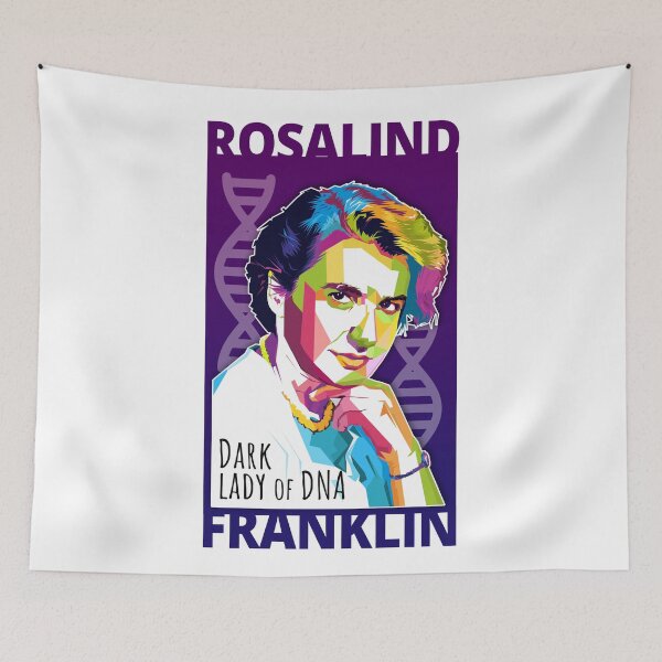 Item preview, Rosalind Franklin designed and sold by Shecience.
