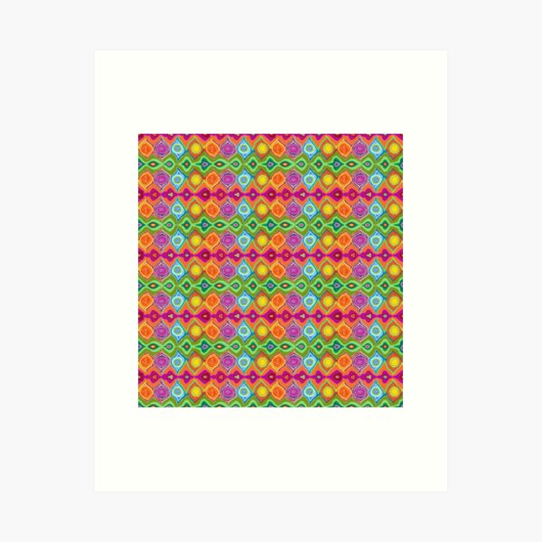 Aperçu de l'œuvre Couleurs mexicaines créée et vendue par Julia Woodman.