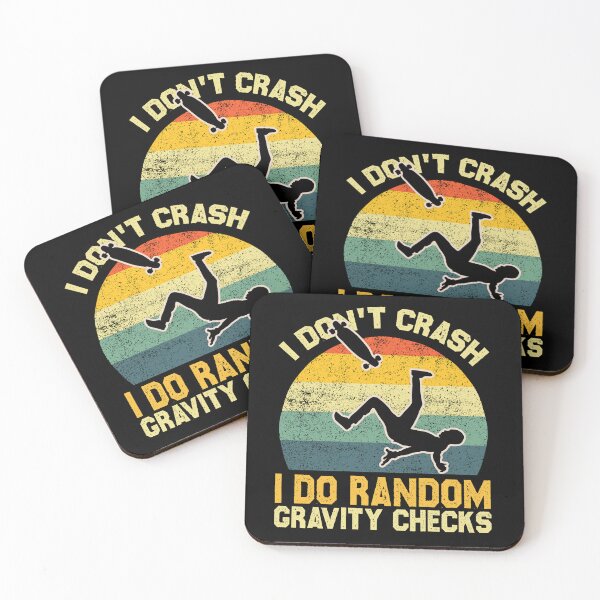 Item preview, I don't crash I do random gravity checks designed and sold by PrettyfulStuff.
